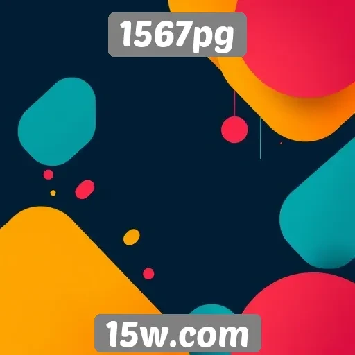 Tendências de design gráfico no site 1567pg